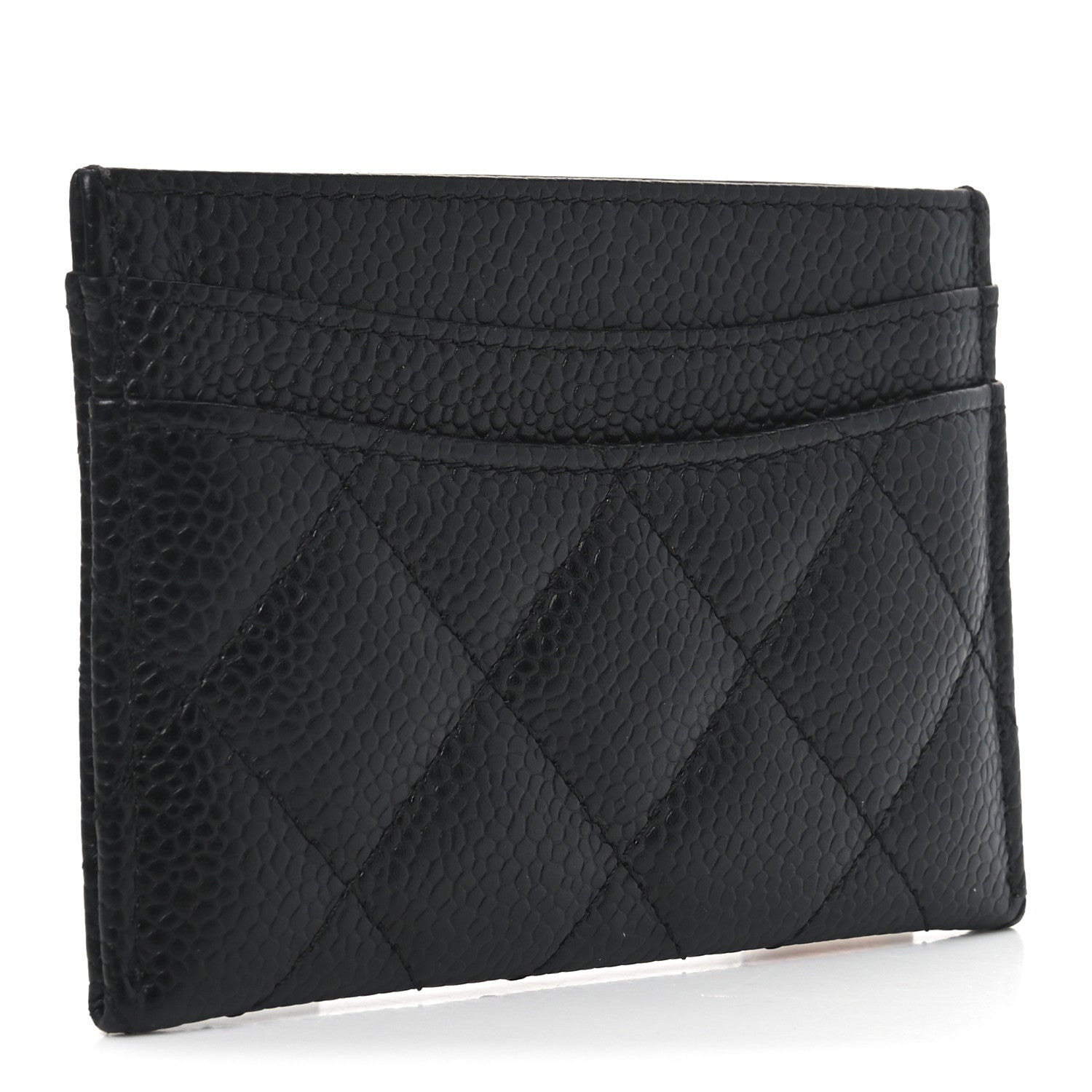 Chanel Caviar Quilted Card Holder Black 3 of 8