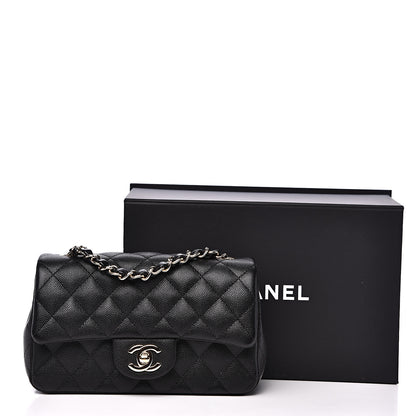 Chanel Caviar Quilted Mini Rectangular Flap Black 10 of 10