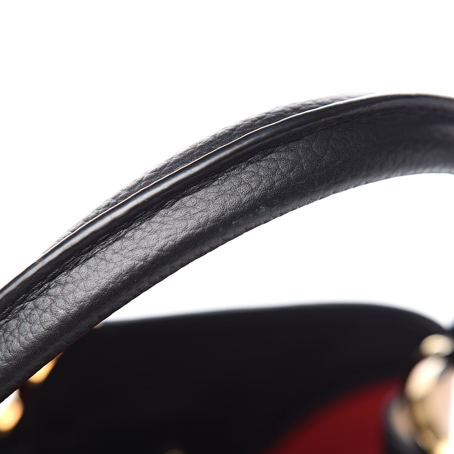 Louis Vuitton Taurillon Capucines MM Black 12 of 13