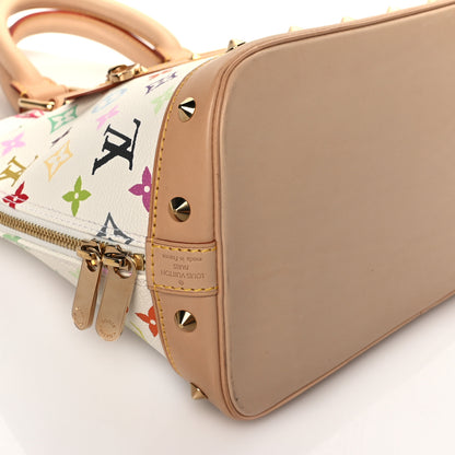 Louis Vuitton Monogram Multicolor Alma White 8 of 9