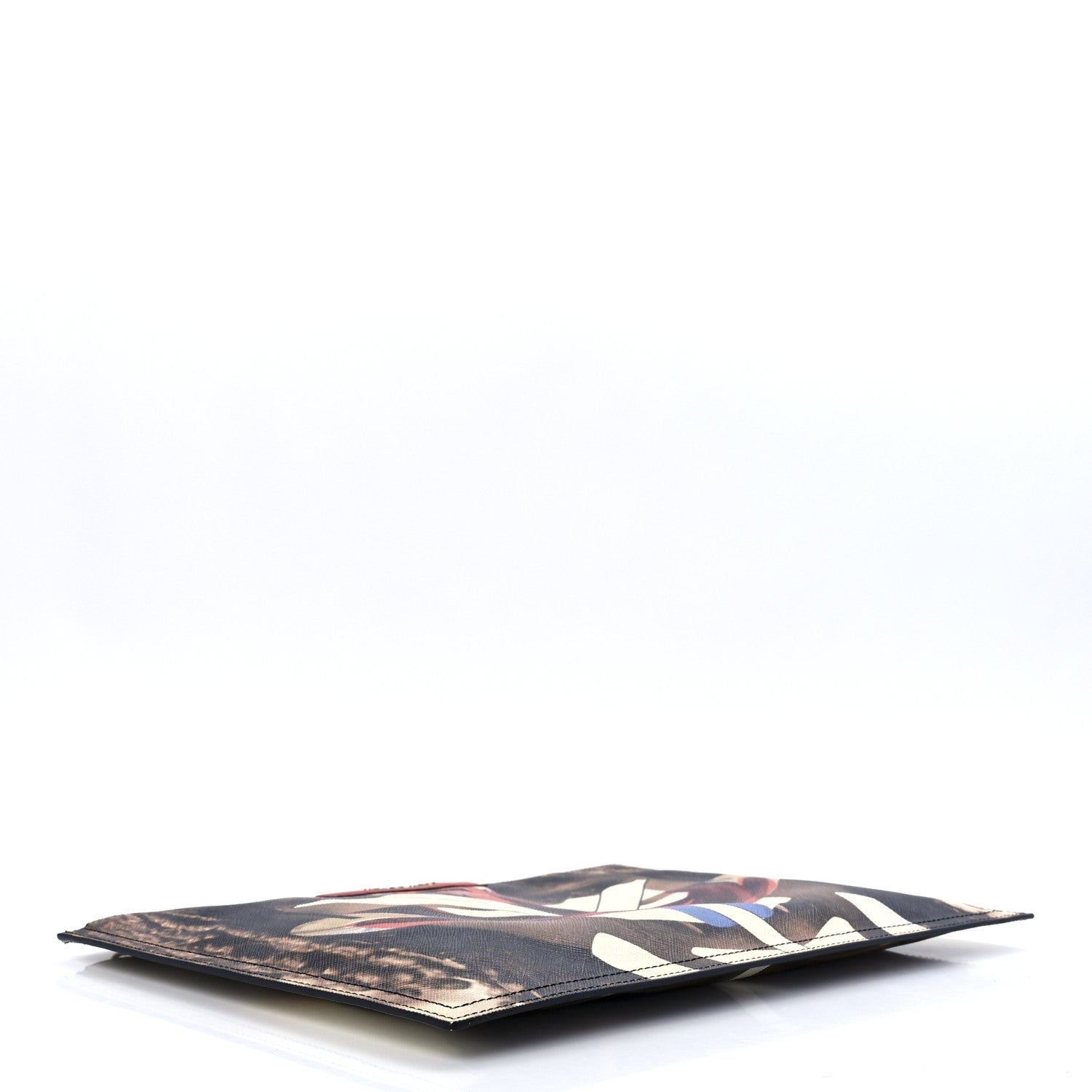 Givenchy Coated Canvas Tribal Girl Print Large Antigona Pouch 3 of 11