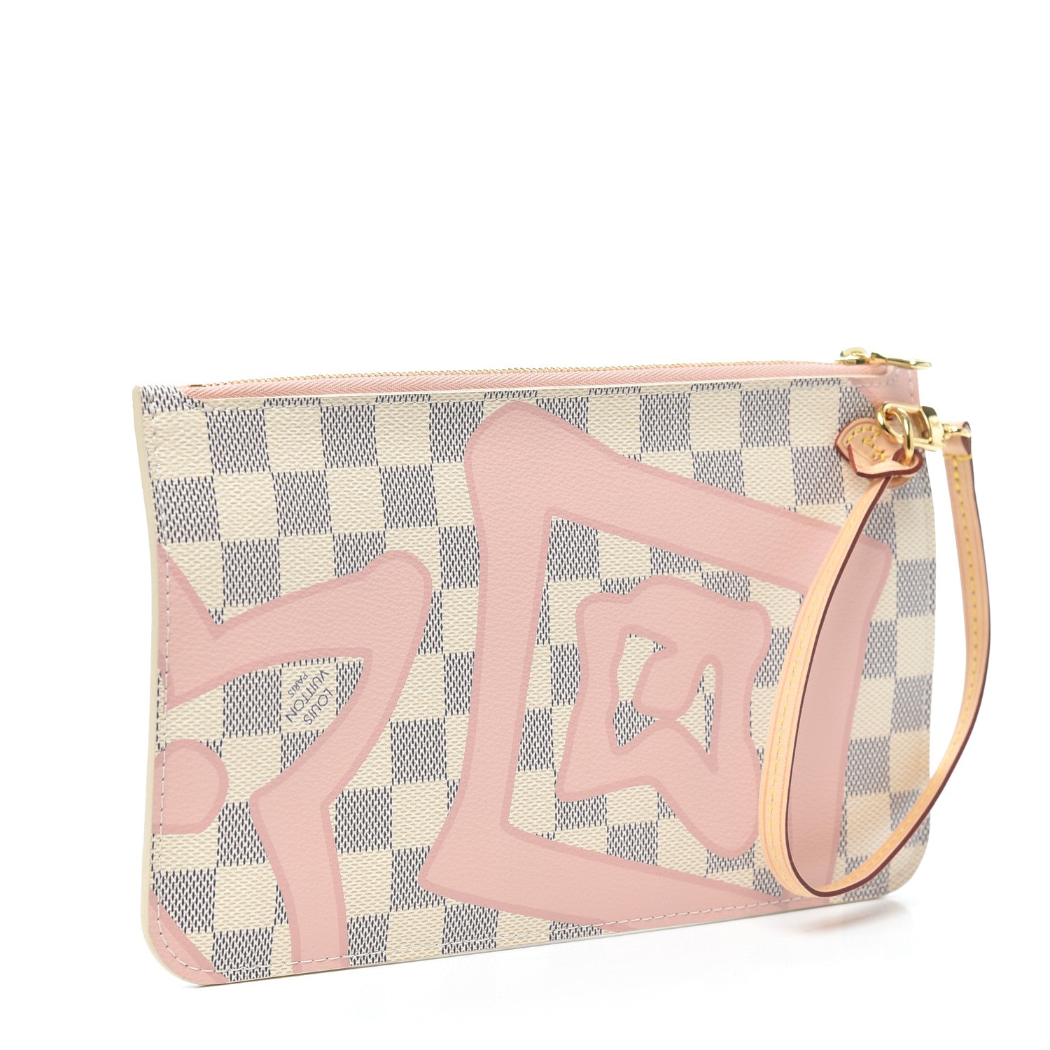 Louis Vuitton Damier Azur Tahitienne Neverfull MM GM Pochette 3 of 6