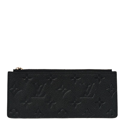 Louis Vuitton Empreinte Felicie Chain Wallet Zippered Insert Black 1 of 11
