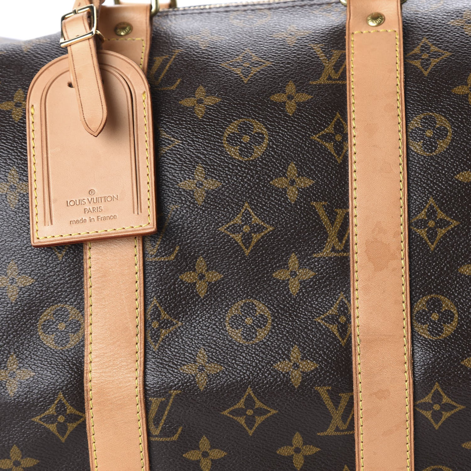 Louis Vuitton Monogram Keepall Bandouliere 45 9 of 9