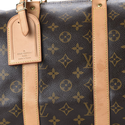 Louis Vuitton Monogram Keepall Bandouliere 45 9 of 9