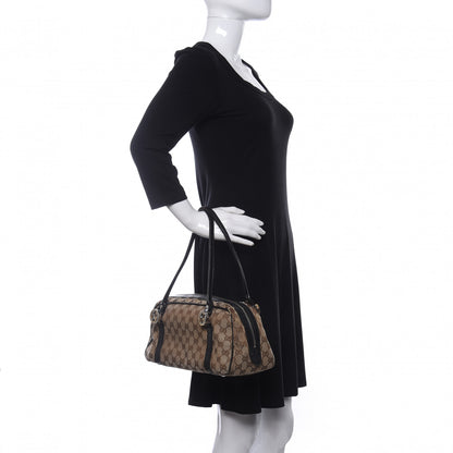 Gucci Monogram GG Twins Boston Dark Brown 2 of 10