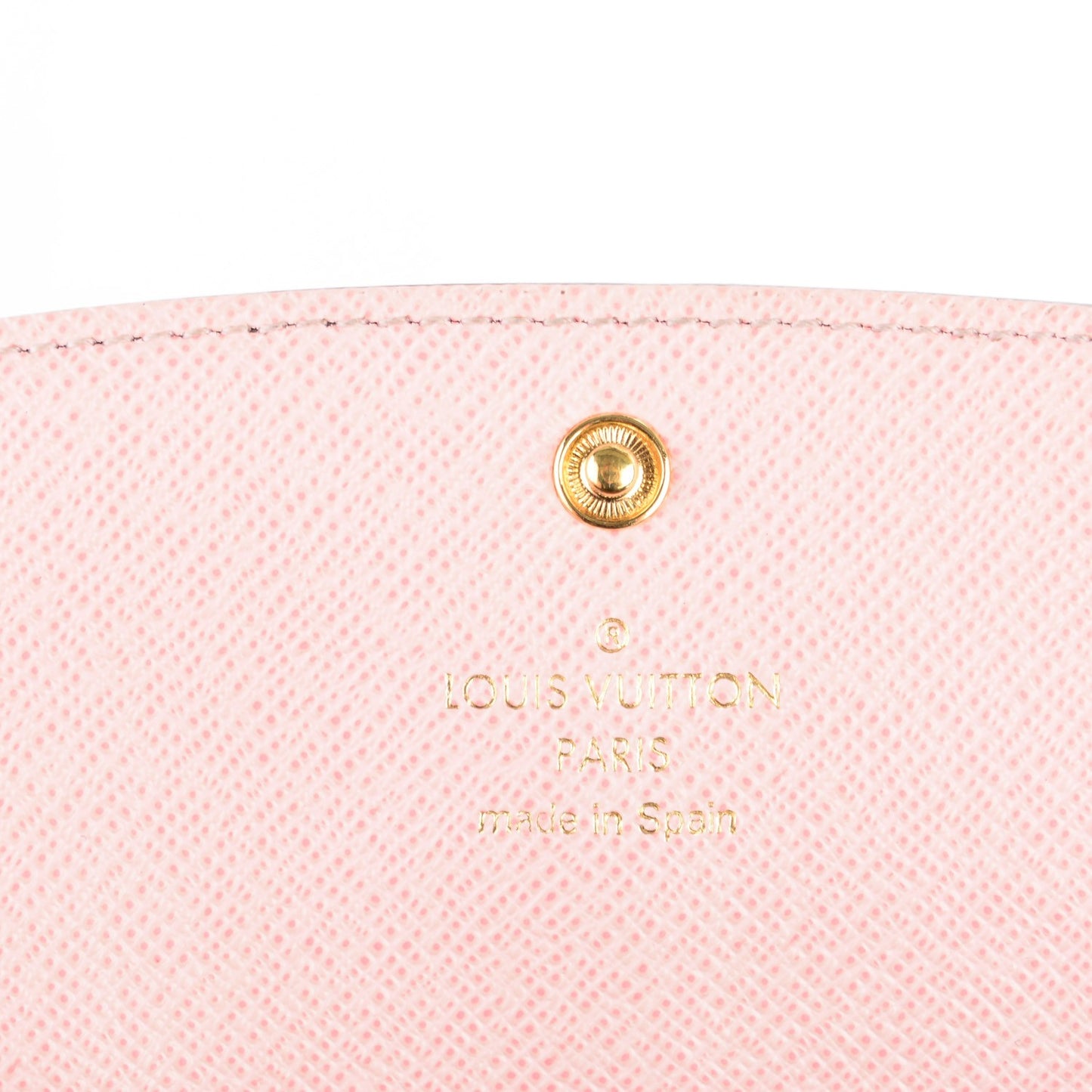 Monogram Emilie Wallet Rose Ballerine