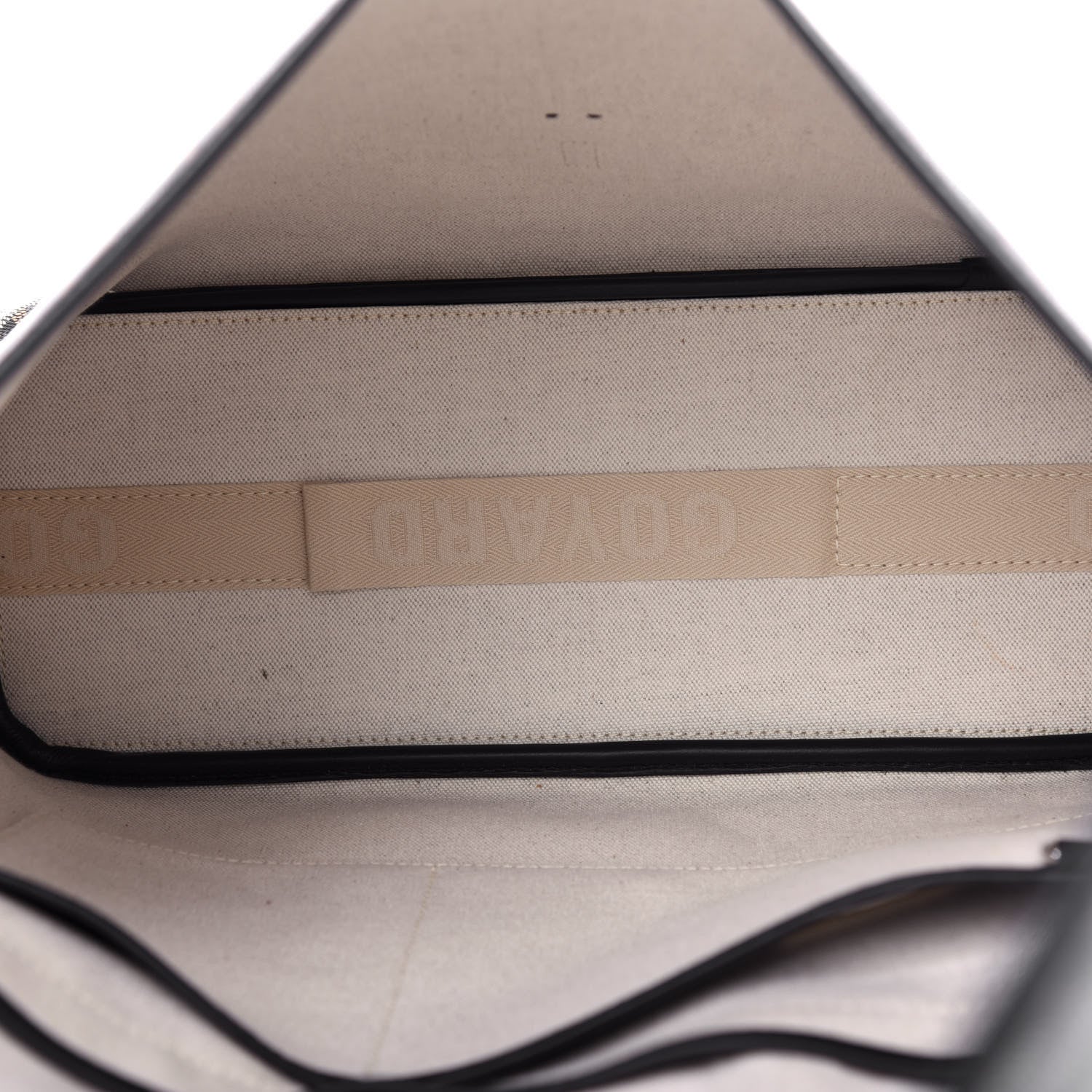 Goyard Goyardine Capetien Messenger Bag Black 5 of 8