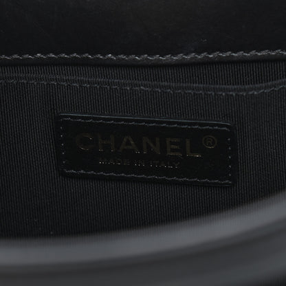 Chanel Aged Calfskin Charms Flap Bag Black 6 of 11