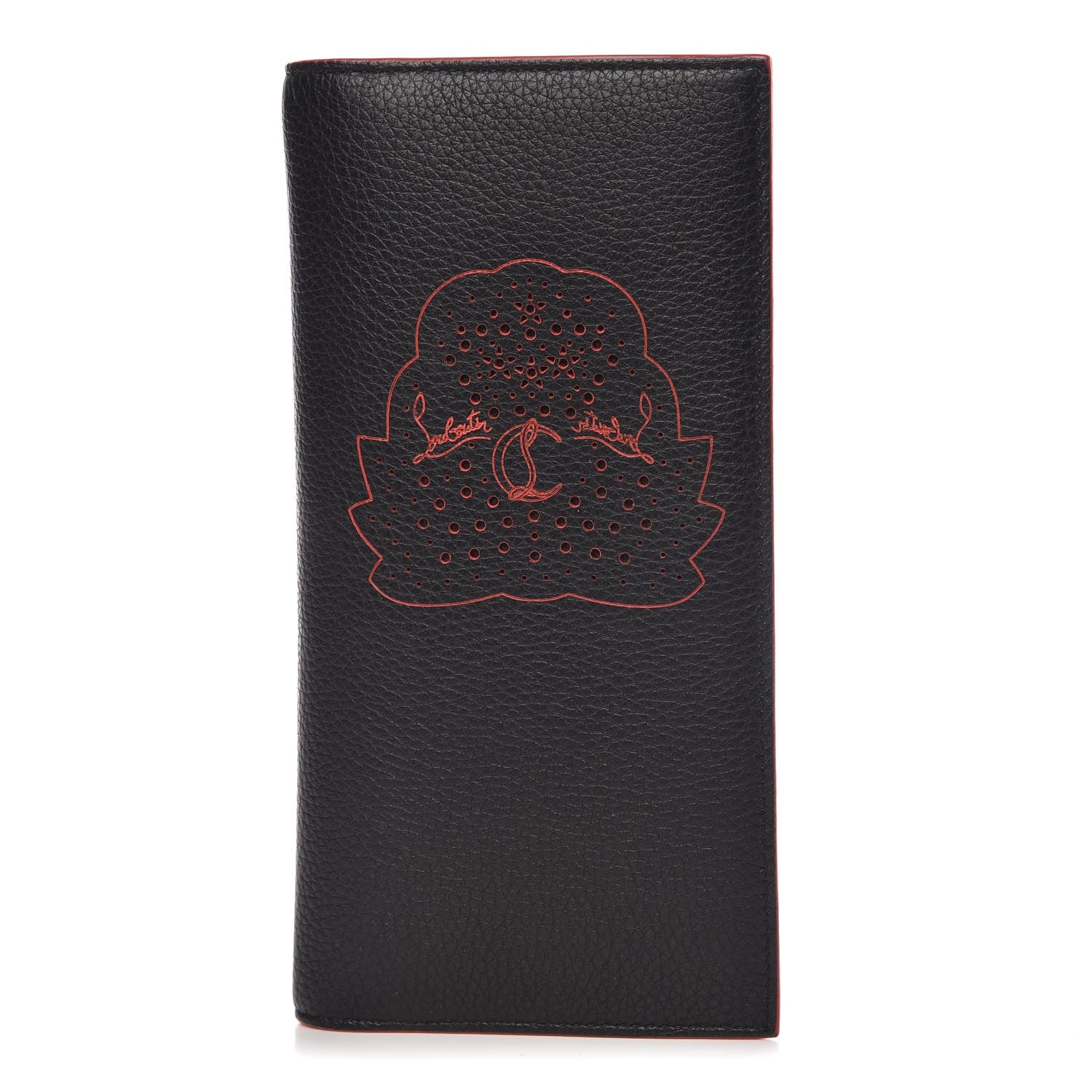 Christian Louboutin Calfskin Naxos Wallet Black 1 of 8