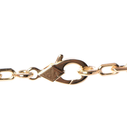 Van Cleef & Arpels 18K Yellow Gold Mother of Pearl 20 Motifs Vintage Alhambra Necklace 3 of 4