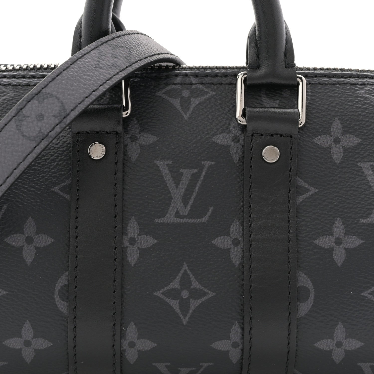 Louis Vuitton Reverse Monogram Eclipse Keepall XS Black 7 of 10