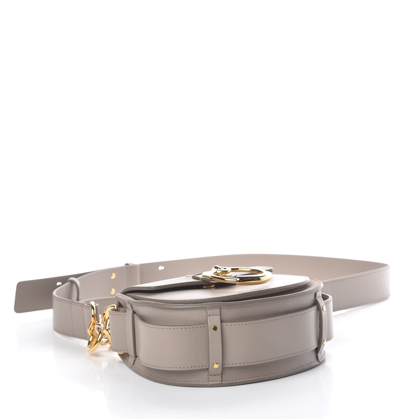 Calfskin Small Tess Bag Motty Grey