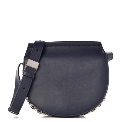 Givenchy Calfskin Mini Infinity Saddle Bag Night Blue 1 of 8
