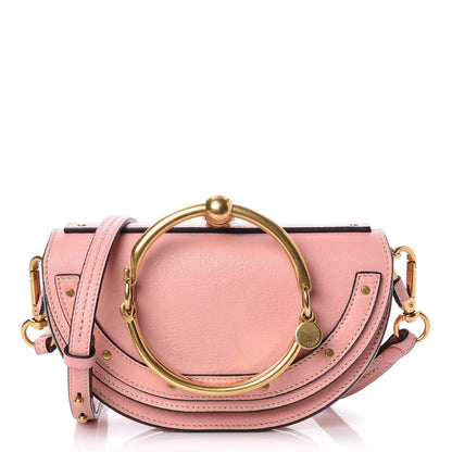 Chloe Calfskin Small Nile Bracelet Minaudiere Bag Washed Pink 1 of 11