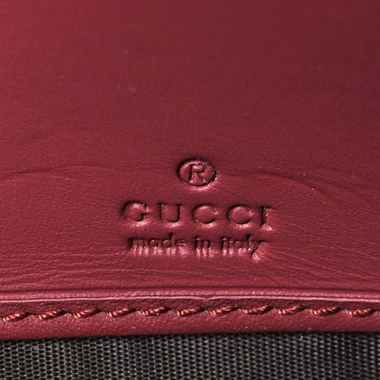 Gucci GG Supreme Monogram Blooms Continental Wallet Beige Multicolor Dry Rose 6 of 9