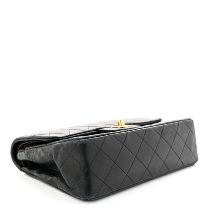 Chanel Lambskin Quilted Small Double Flap Black 4 of 14