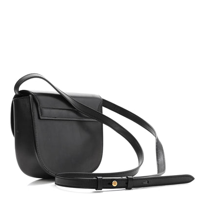 Saint Laurent Smooth Calfskin Classic Monogram Small Kaia Satchel Black 3 of 9