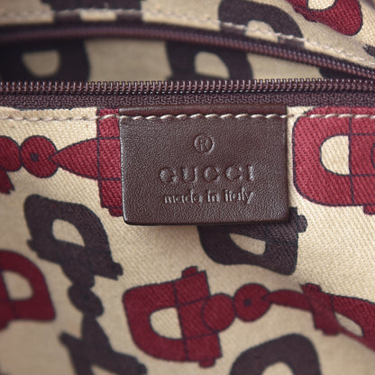 Gucci Guccissima Large Abbey Tote Dark Brown 6 of 10