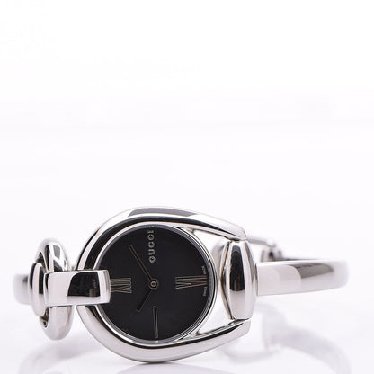 Gucci Stainless Steel 28mm Horsebit Quartz Watch Black 3 of 6