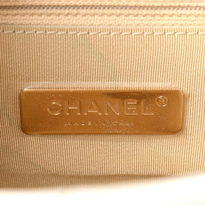 Chanel Lambskin Quilted Medium Chanel 19 Flap White 6 of 10