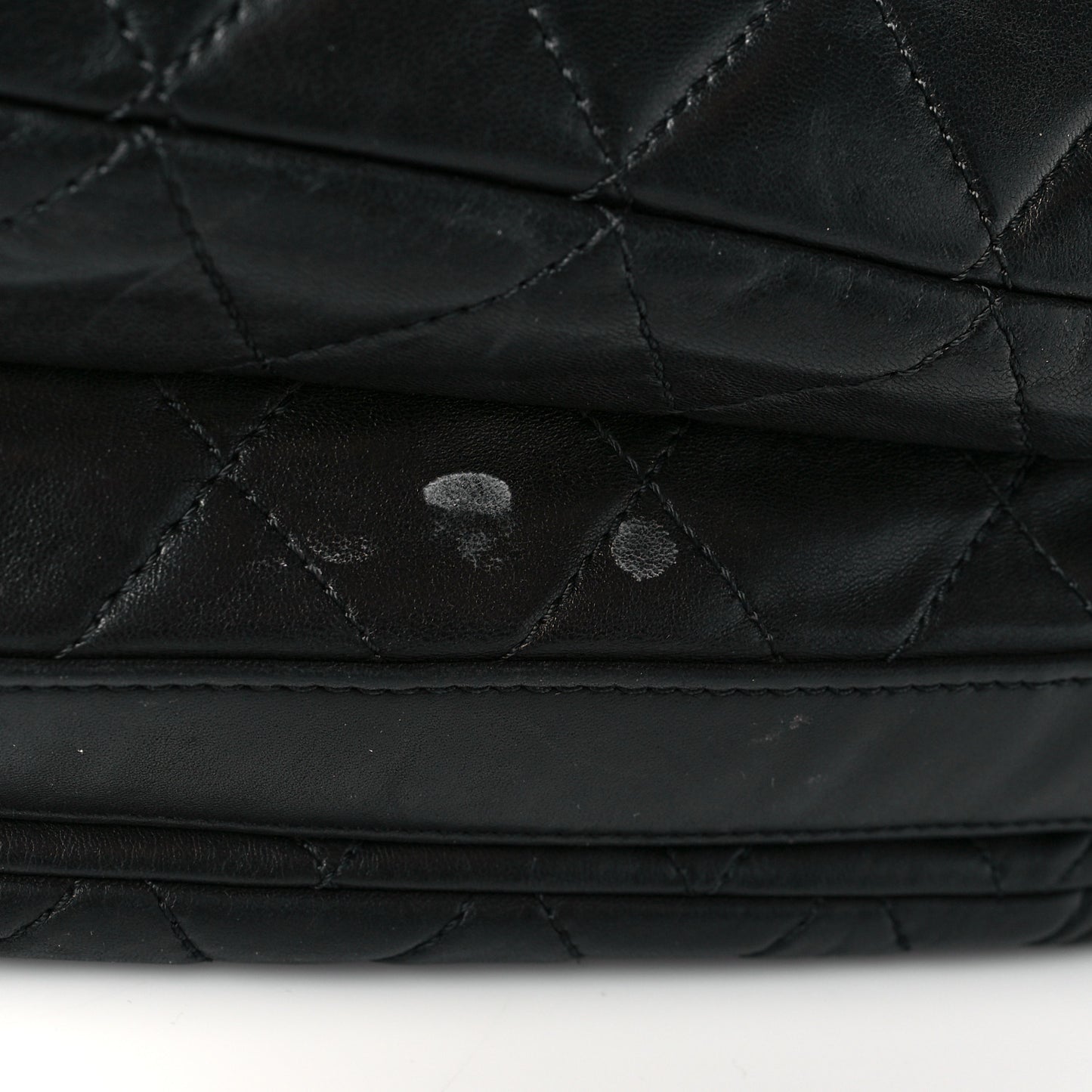 Lambskin Quilted Chanel 3 Maxi Flap Bag Black