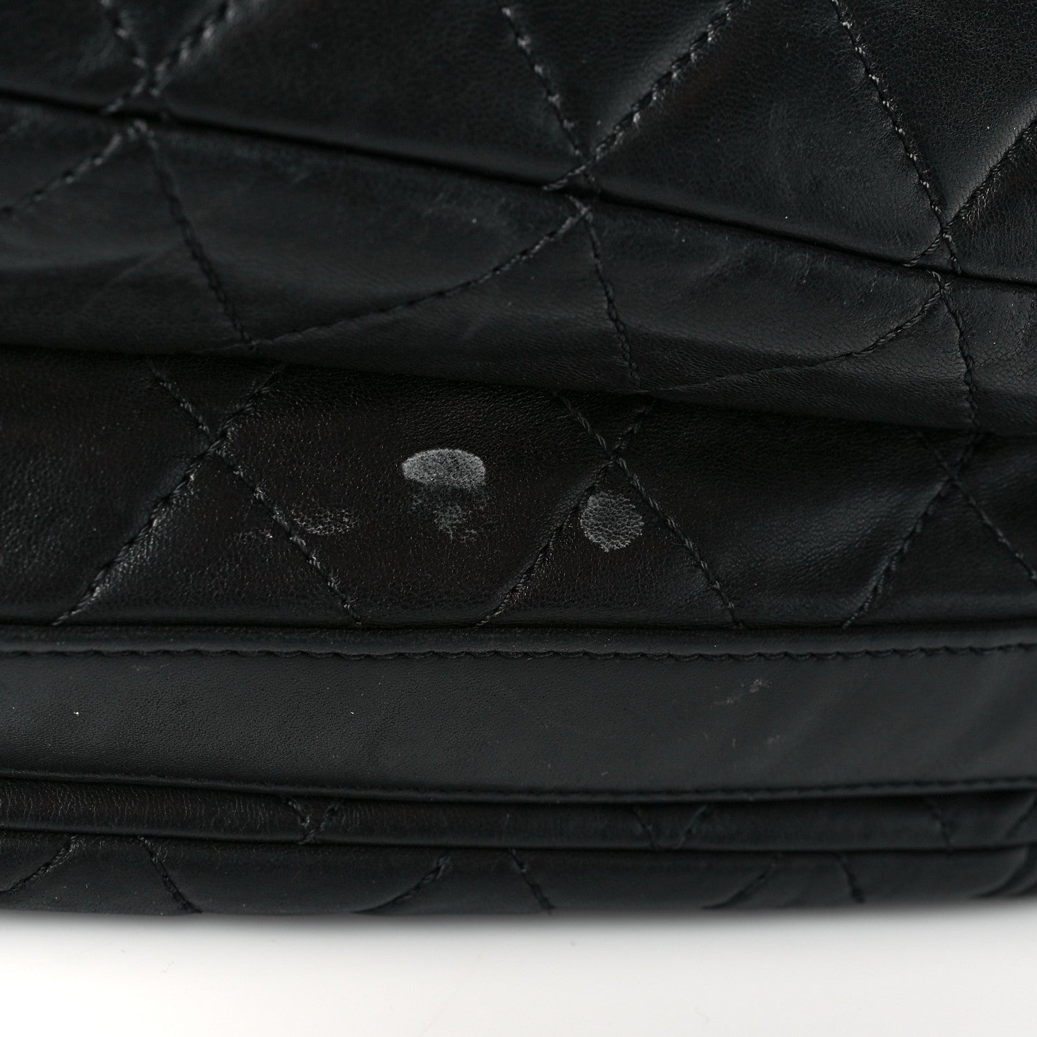 Chanel Lambskin Quilted Chanel 3 Maxi Flap Bag Black 14 of 14