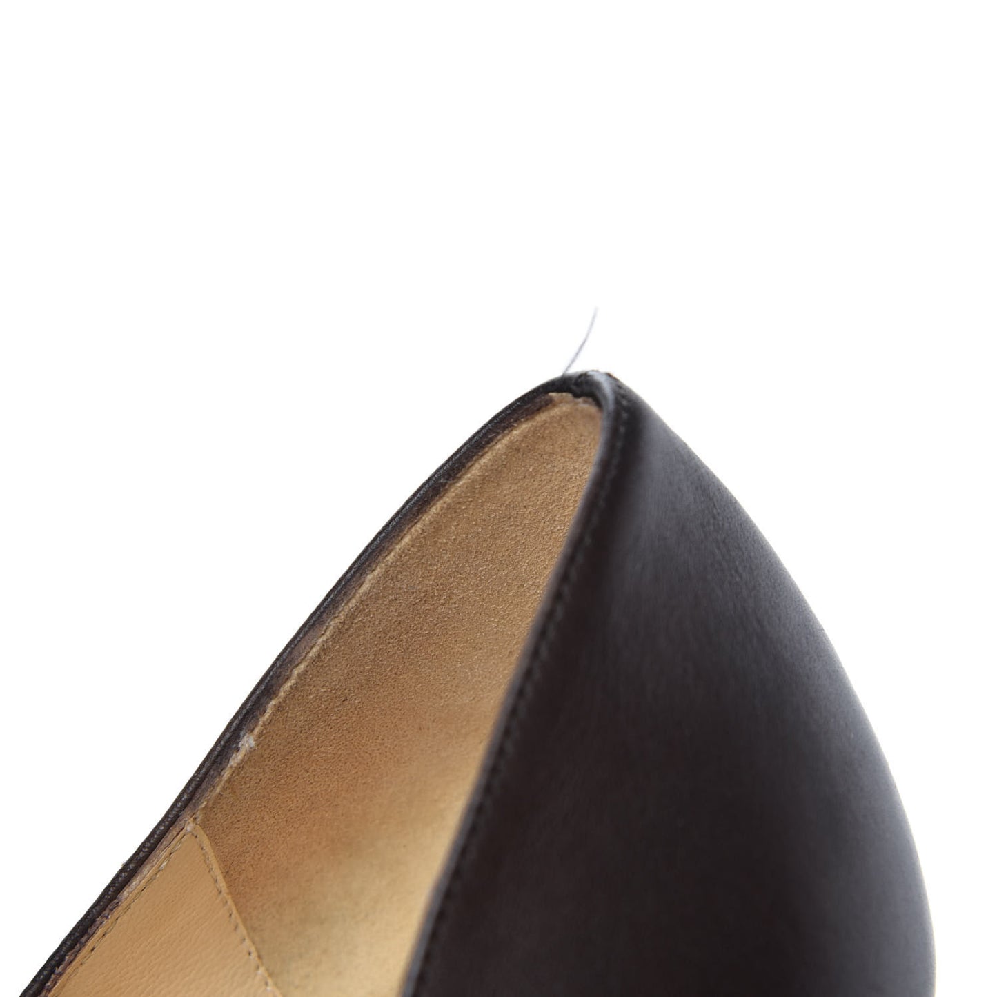 Calfskin Lady Peep 150 Pumps 41 Black