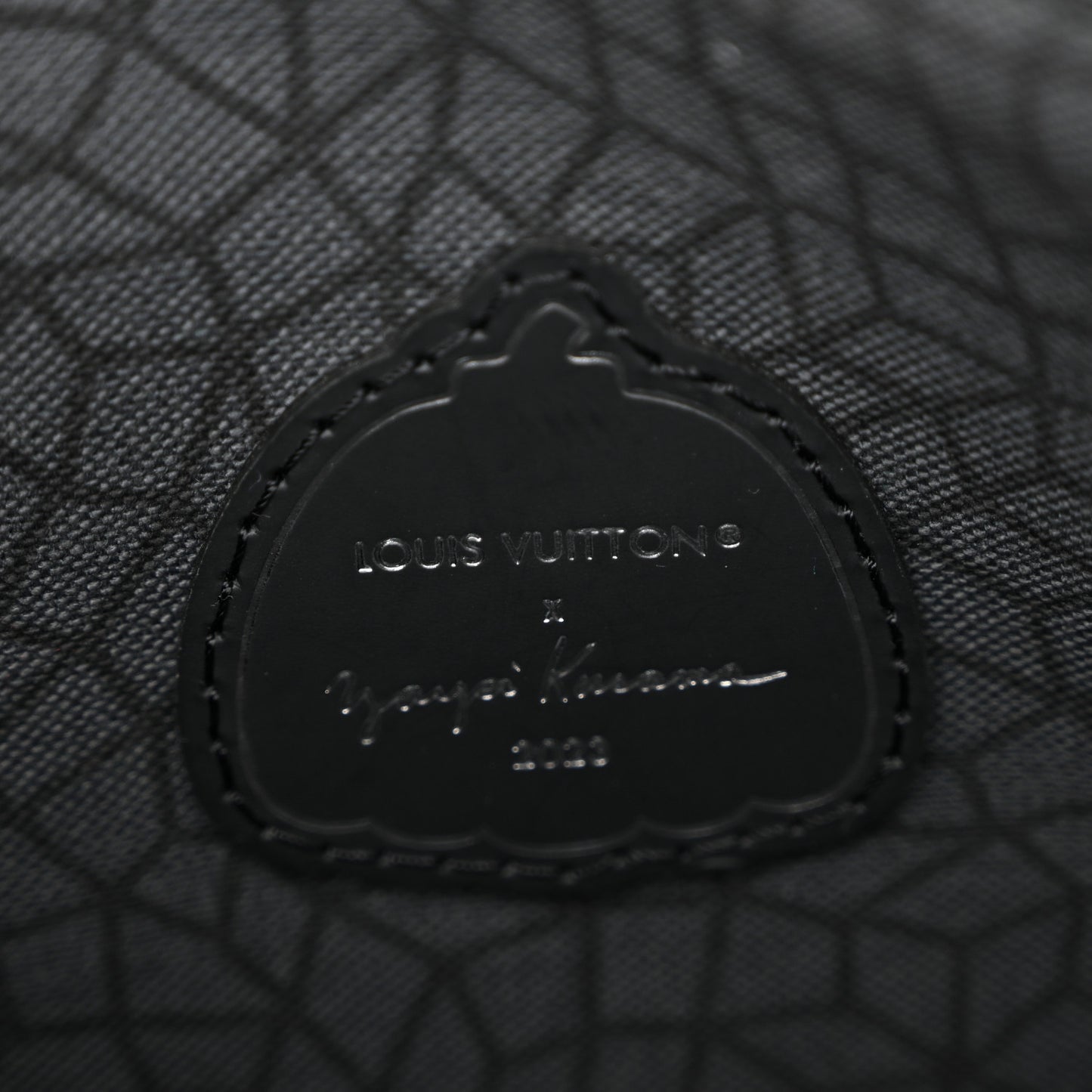 LV X YK Monogram Eclipse Reverse Pumpkin Keepall Bandouliere 25 Multicolor