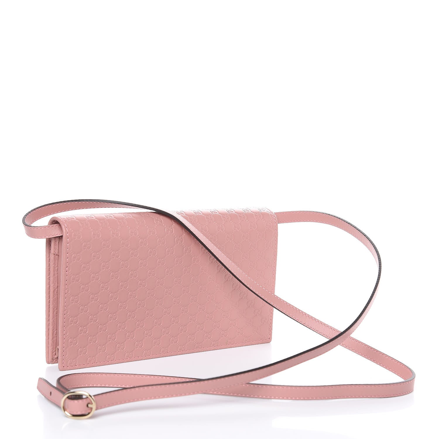 Gucci Microguccissima Crossbody Wallet Soft Pink 3 of 10