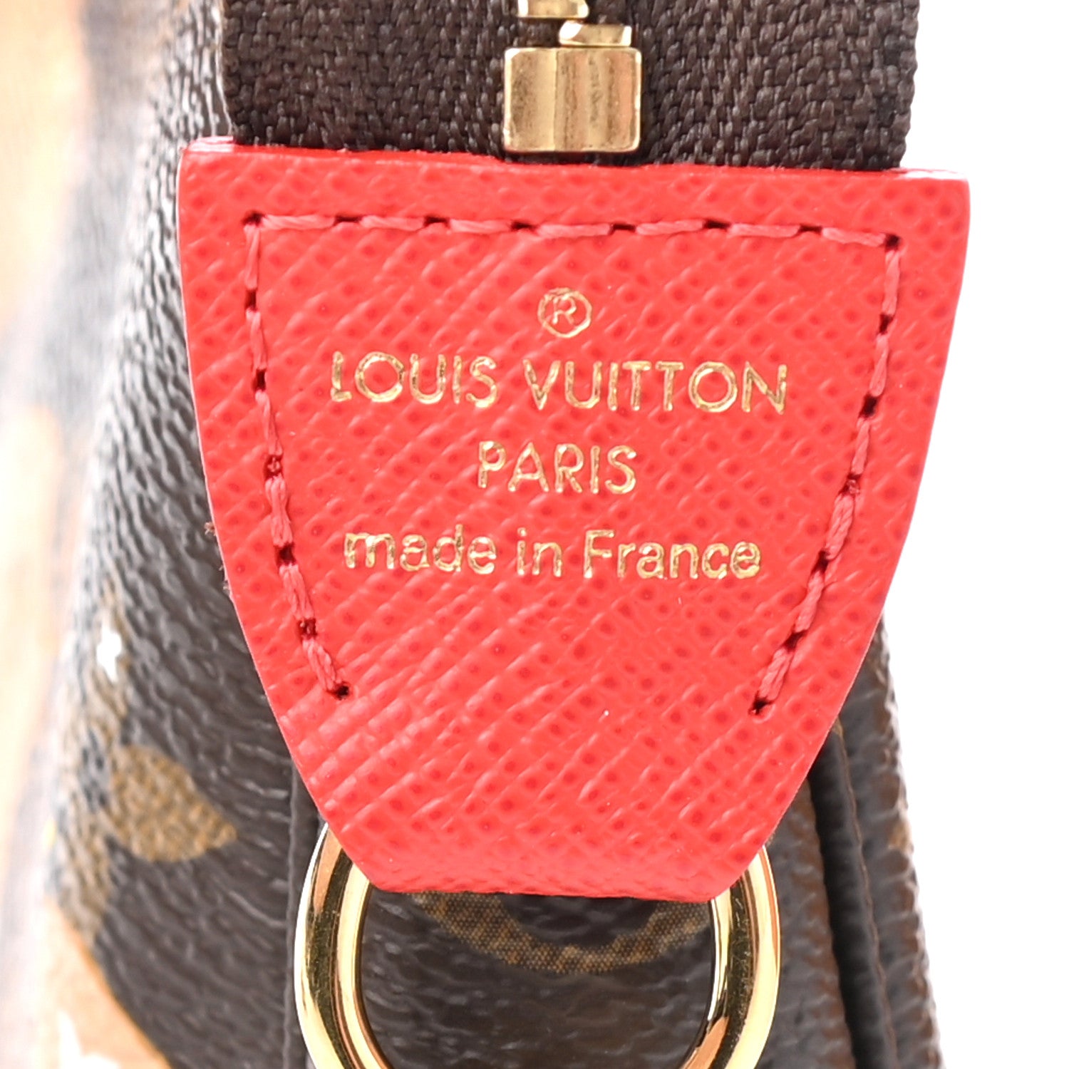 Louis Vuitton Monogram 2018 Christmas Animation Mini Cats Pochette Accessories 7 of 8
