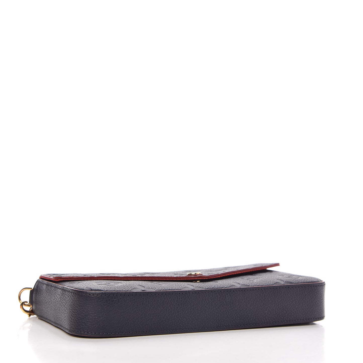 Empreinte Pochette Felicie Chain Wallet Marine Rouge