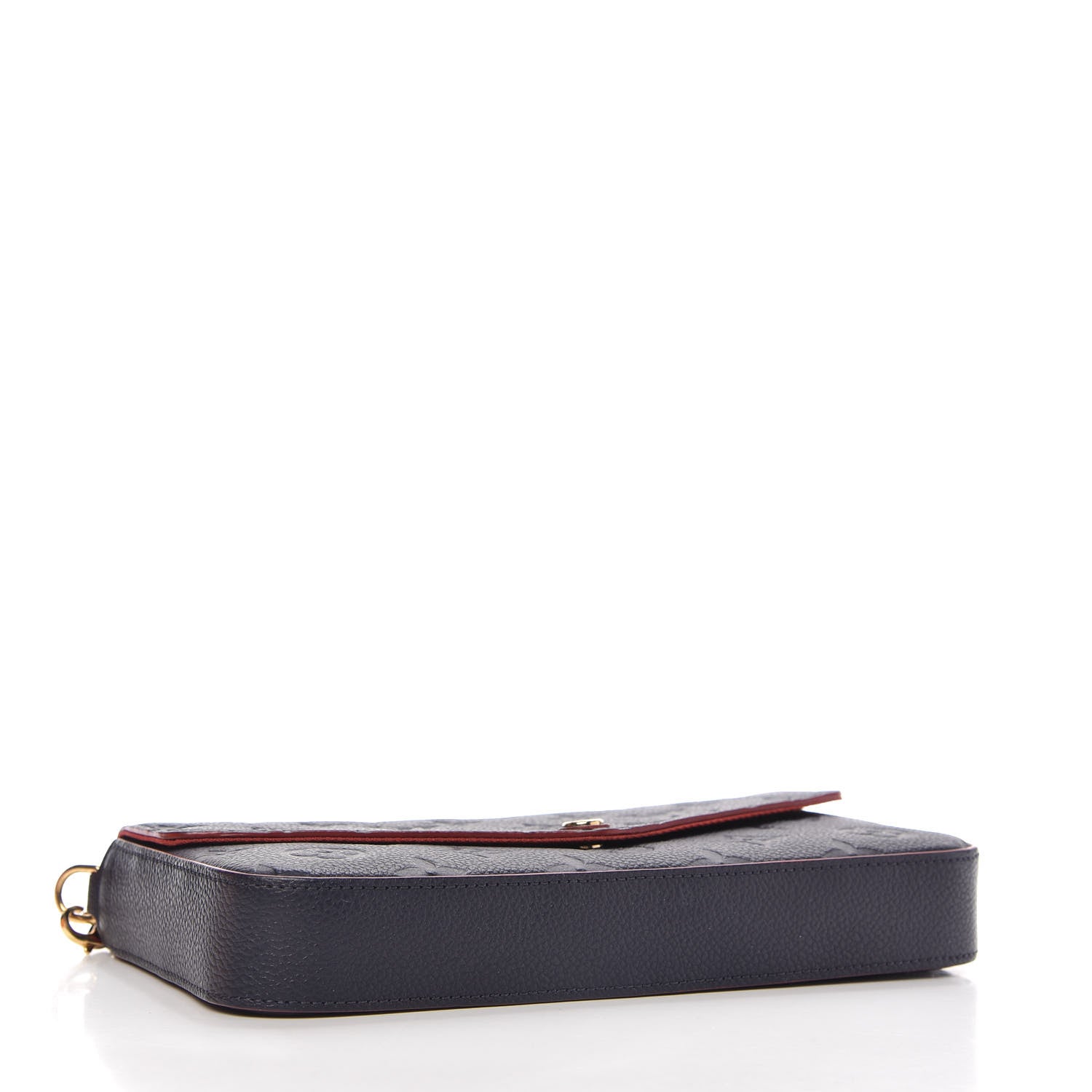Louis Vuitton Empreinte Pochette Felicie Chain Wallet Marine Rouge 4 of 12