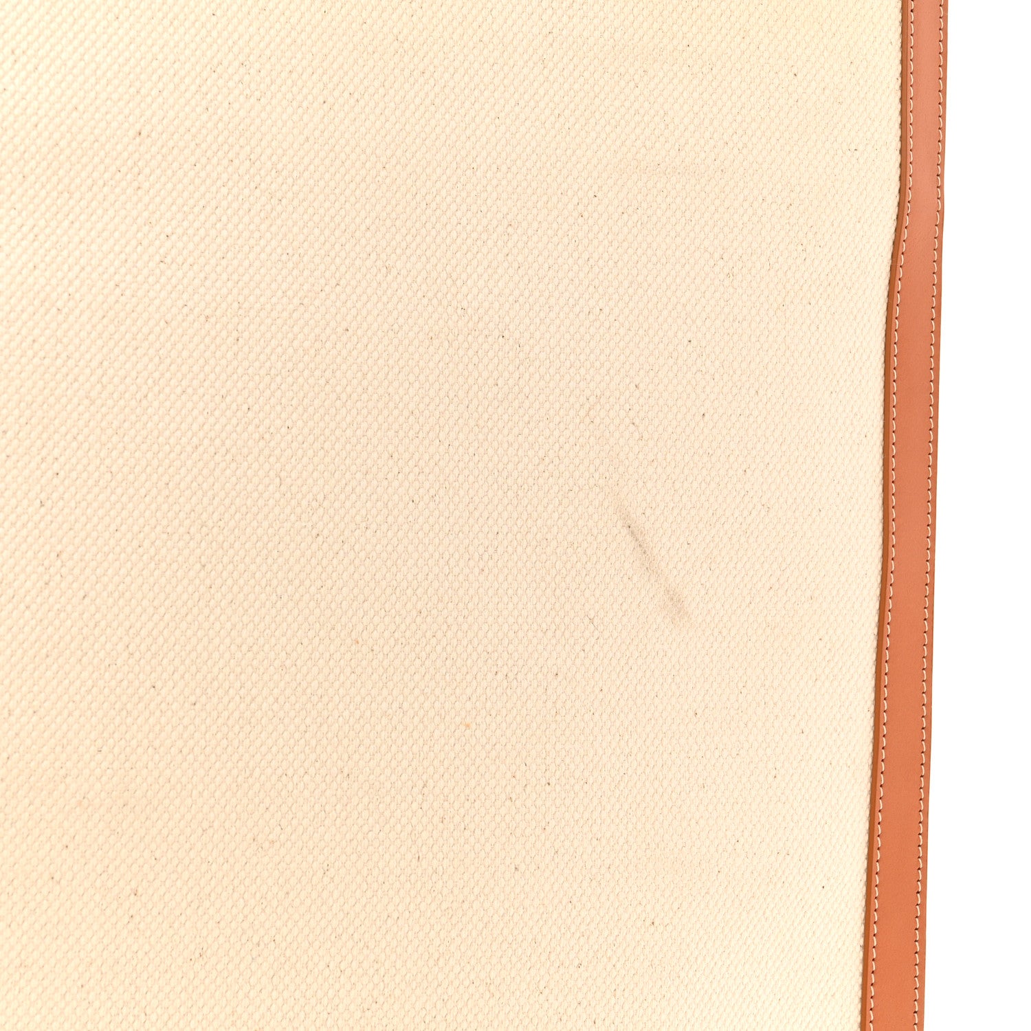 Celine Canvas Calfskin Logo Print Vertical Cabas Natural Tan 11 of 11