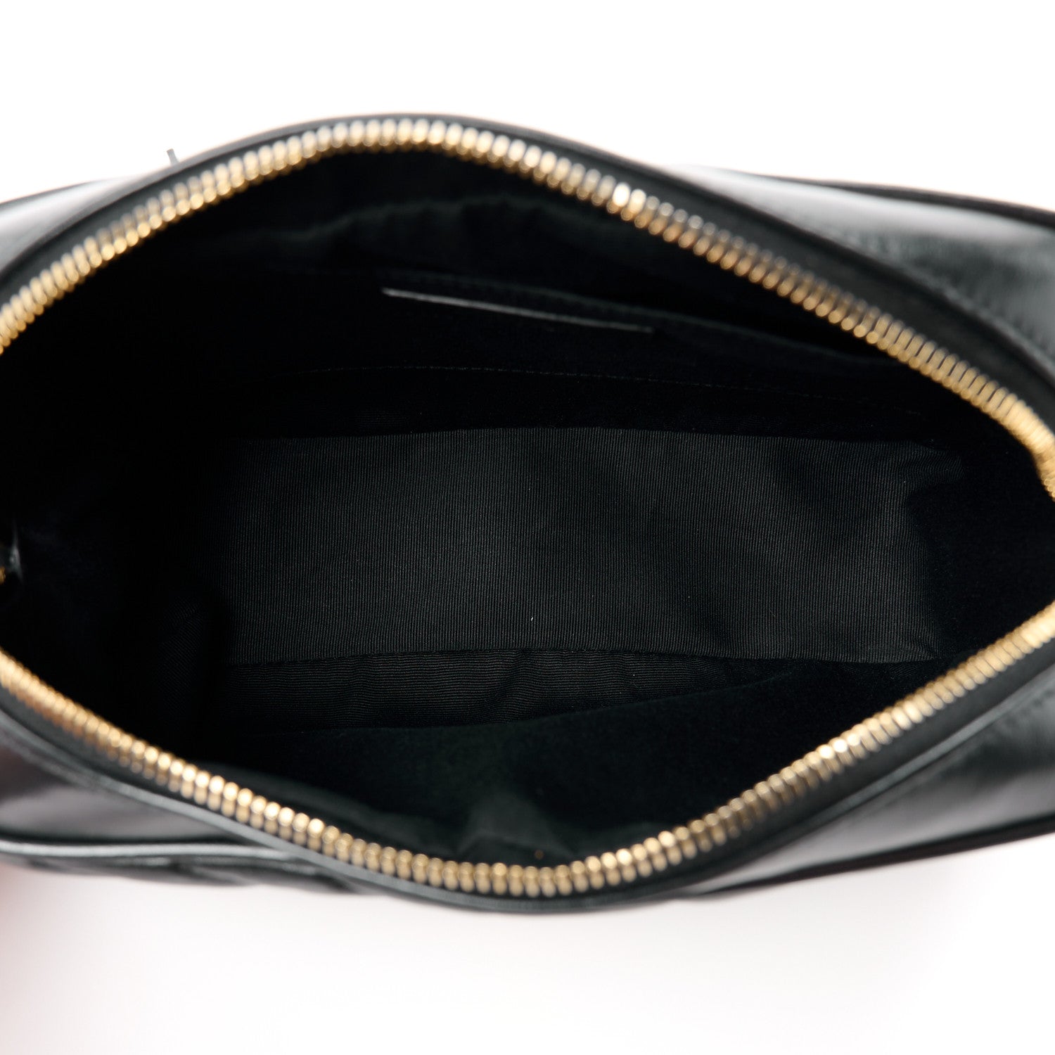 Saint Laurent Calfskin Matelasse Monogram Lou Camera Bag Black 5 of 10