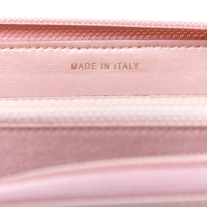 Chanel Patent Quilted Small Boy Zip Around Wallet Light Pink 7 of 10