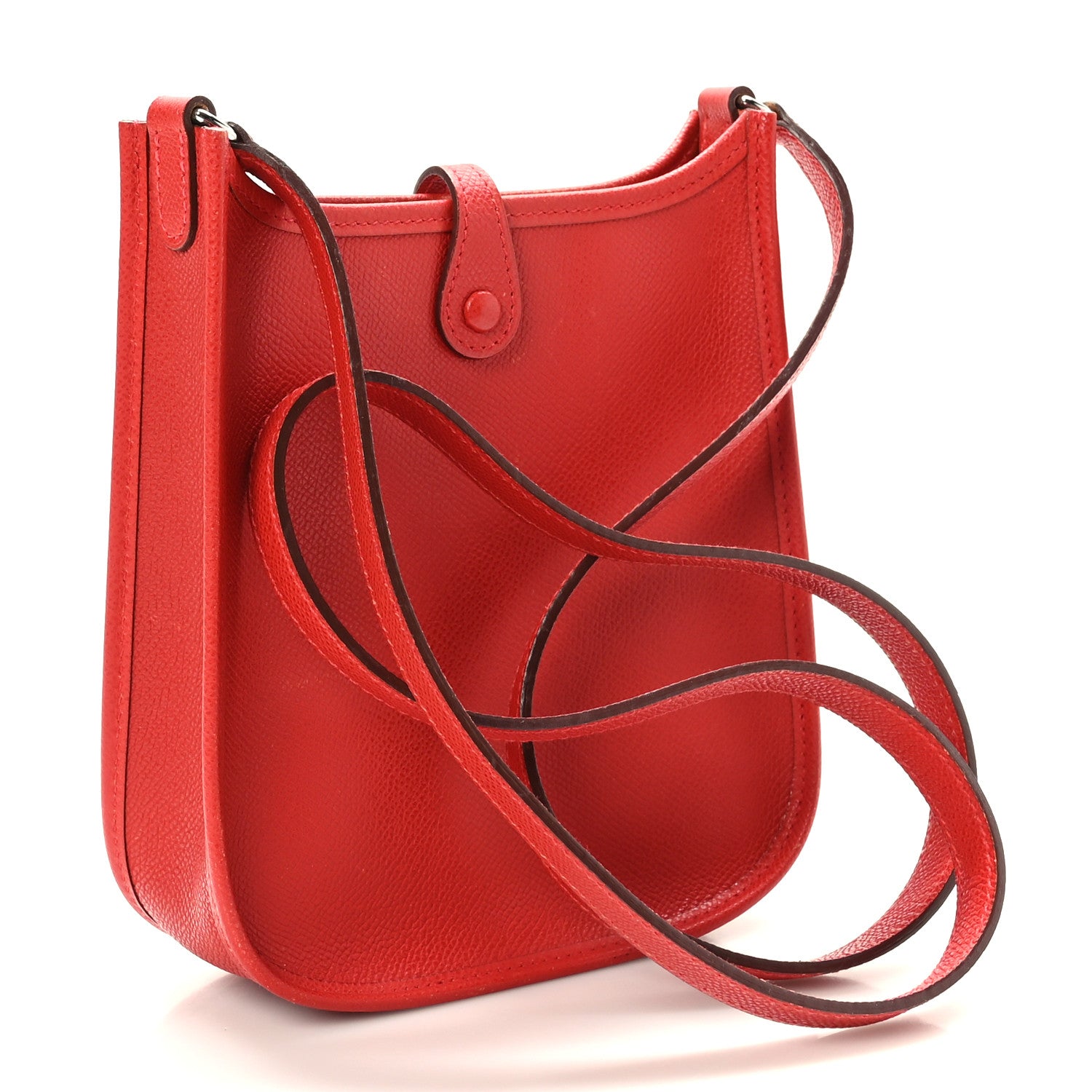 Hermes Epsom Evelyne TPM Vermillion 3 of 9