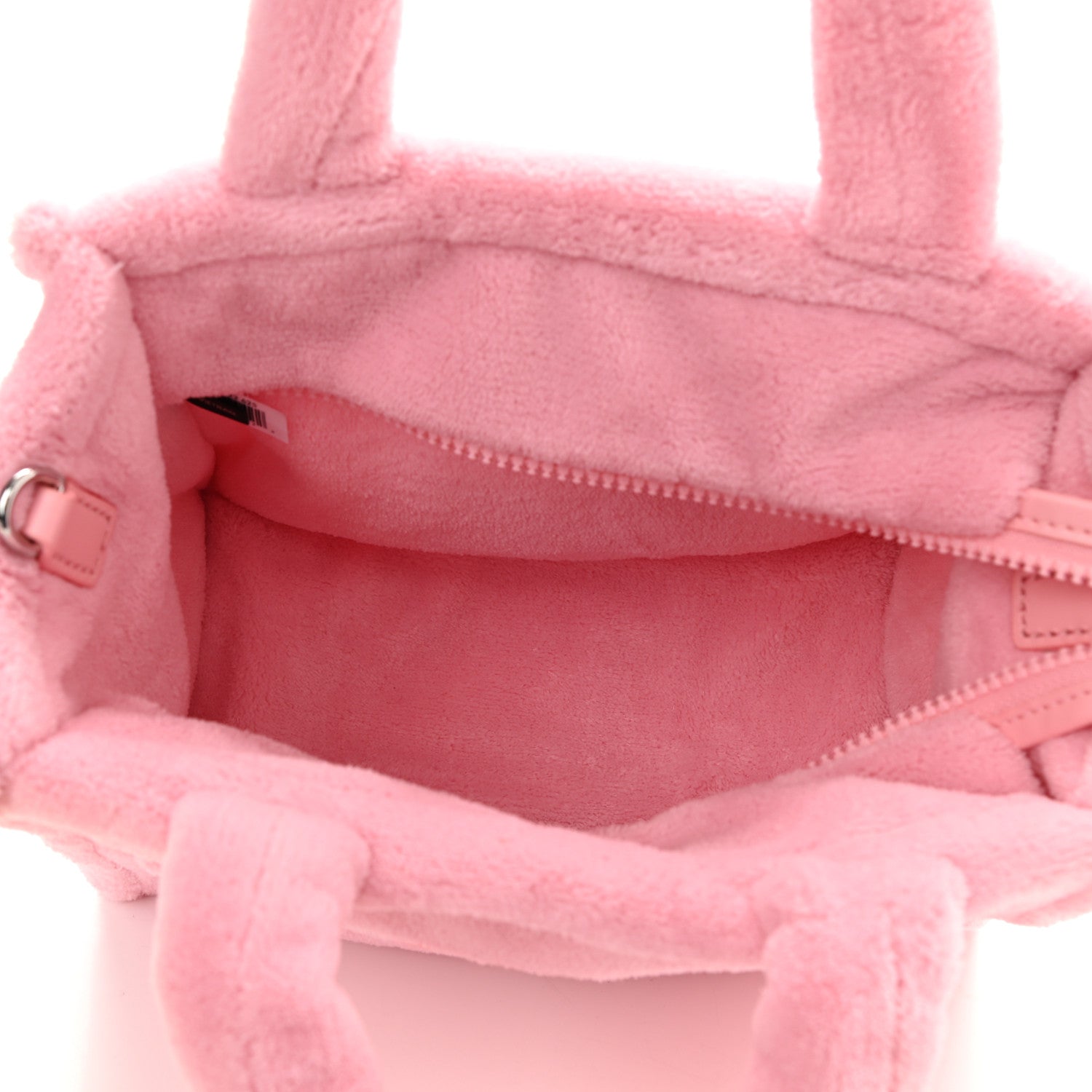 Marc Jacobs Polyester Mini Terry Tote Bag Light Pink 5 of 9