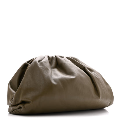 Bottega Veneta Smooth Butter Calf The Pouch Oversized Clutch Mustard 3 of 11