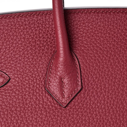 Hermes Togo Birkin 25 Rubis 28 of 30