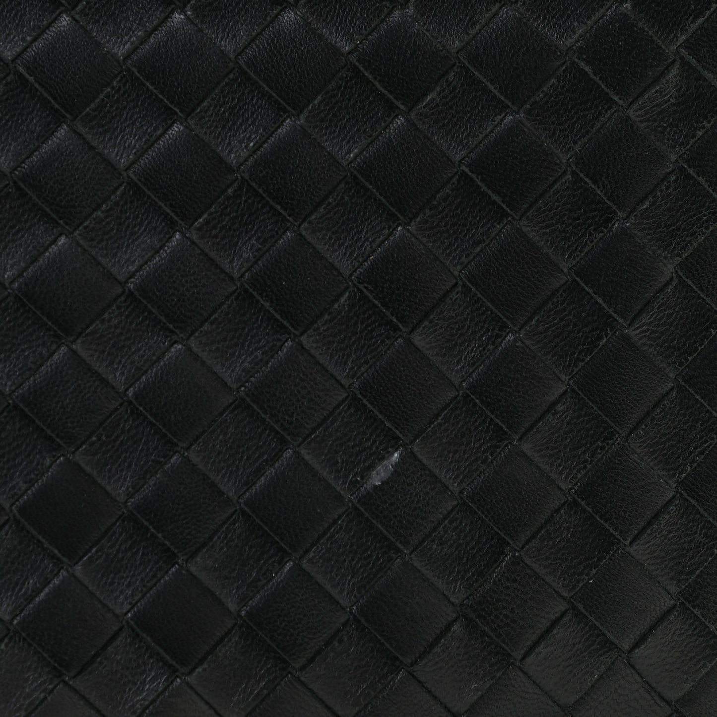 Nappa Intrecciato Long Bifold Wallet Black