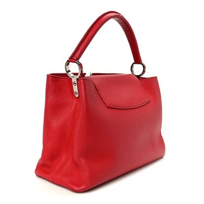Louis Vuitton Taurillon Capucines MM  Coquelicot 2 of 8