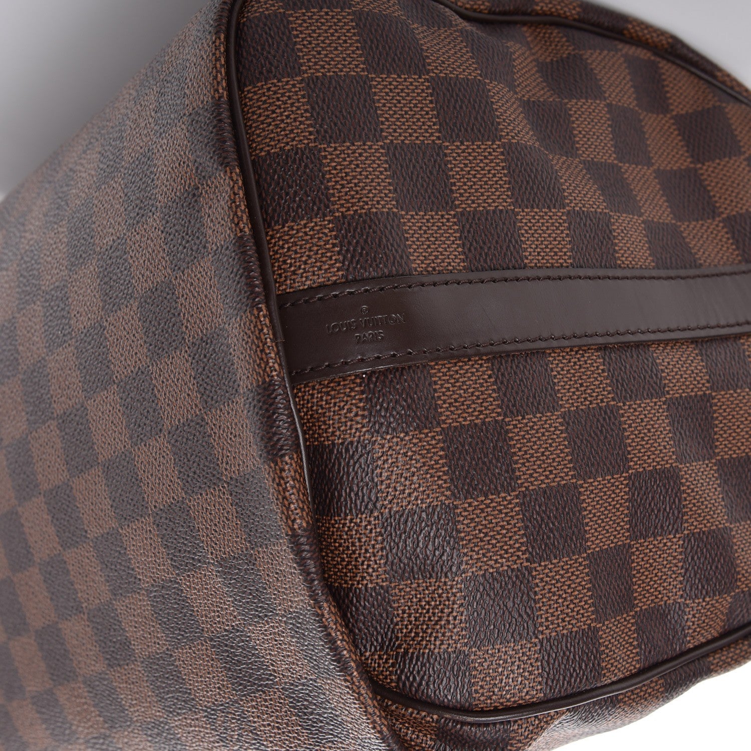 Louis Vuitton Damier Ebene Speedy Bandouliere 30 9 of 12