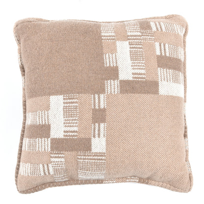 Hermes Wool Cashmere Avalon Paper Block Pillow Ecru Naturel 2 of 3