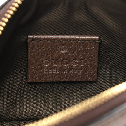 Gucci GG Supreme Monogram Web Ophidia Dome Key Pouch Beige New Acero 6 of 8