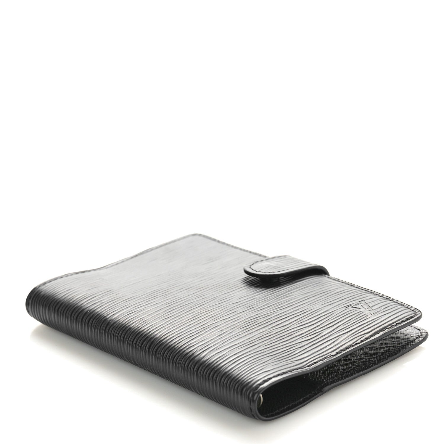 Louis Vuitton Epi Small Ring Agenda Cover Black 4 of 6