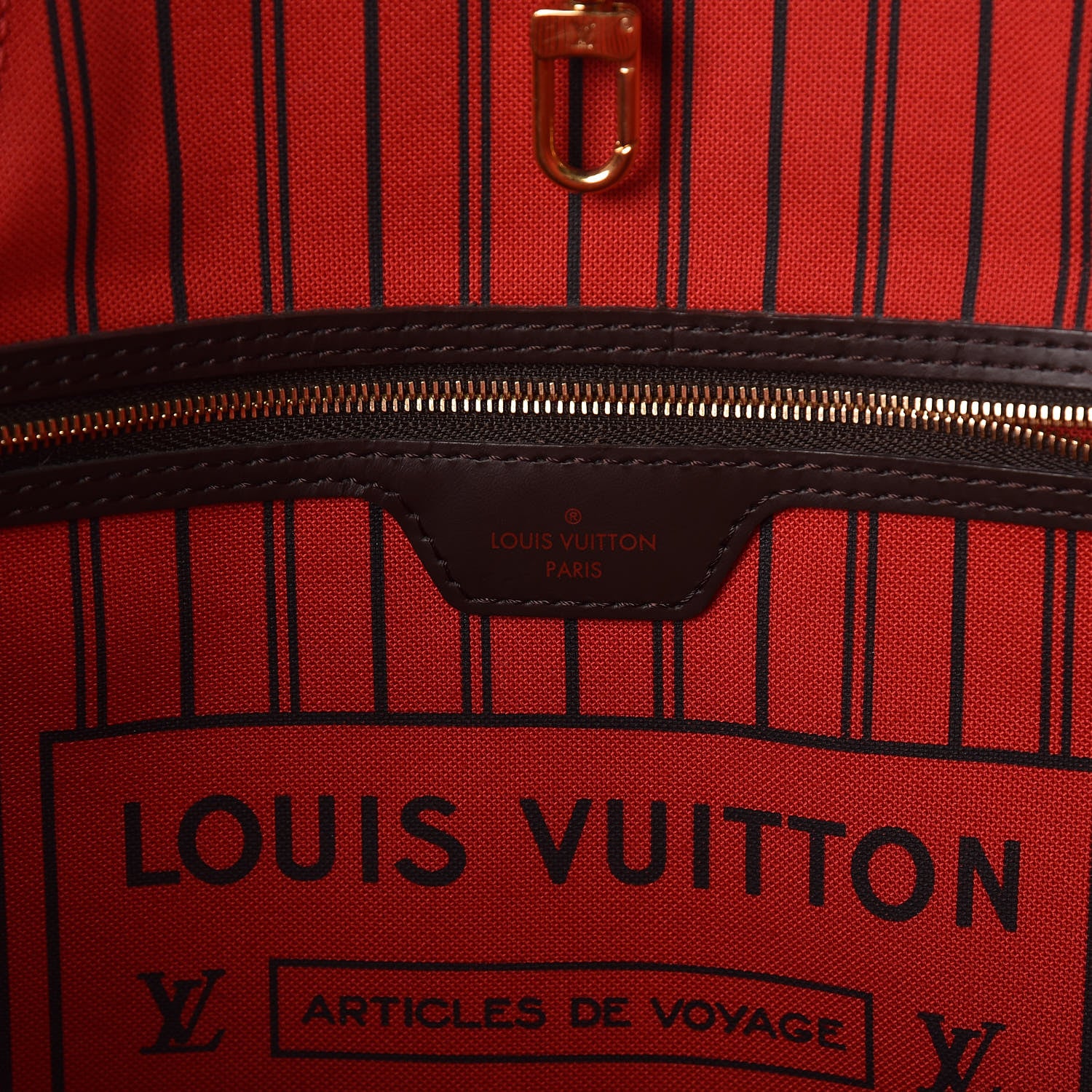 Louis Vuitton Damier Ebene Neo Neverfull MM 9 of 10
