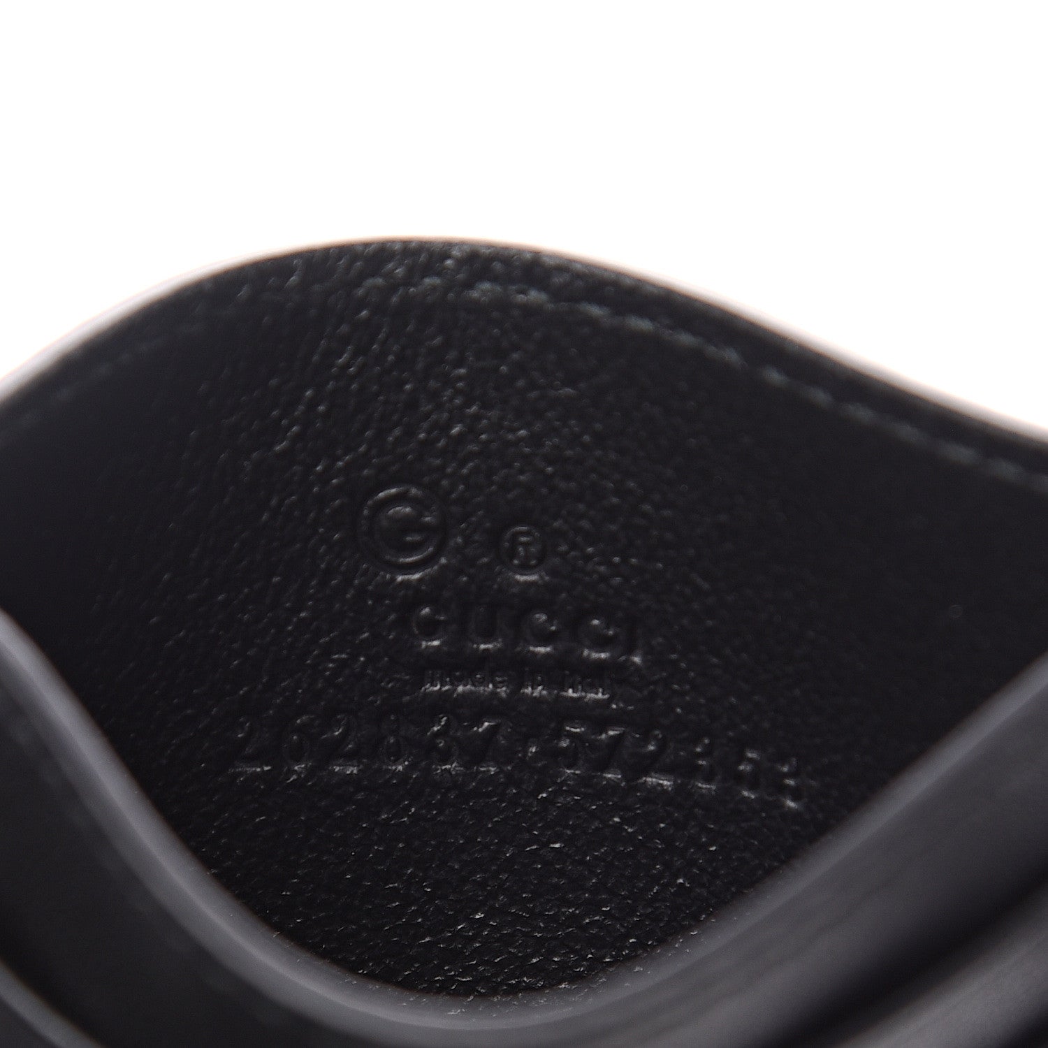 Gucci Microguccissima Card Holder Black 5 of 6