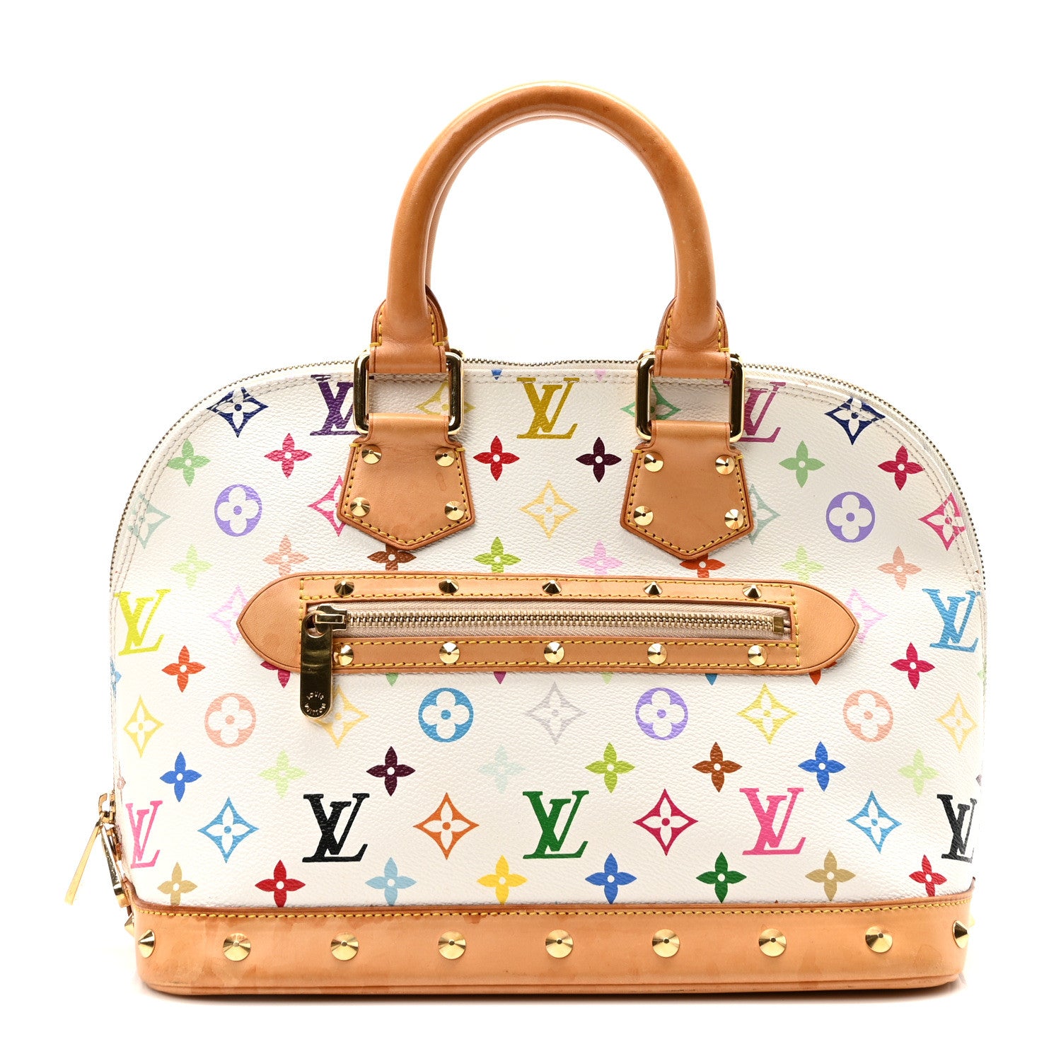 Louis Vuitton Monogram Multicolor Alma White 1 of 9