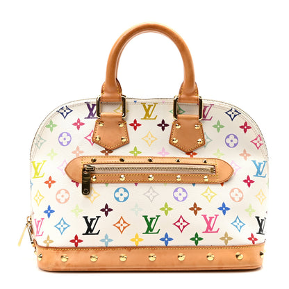 Louis Vuitton Monogram Multicolor Alma White 1 of 9